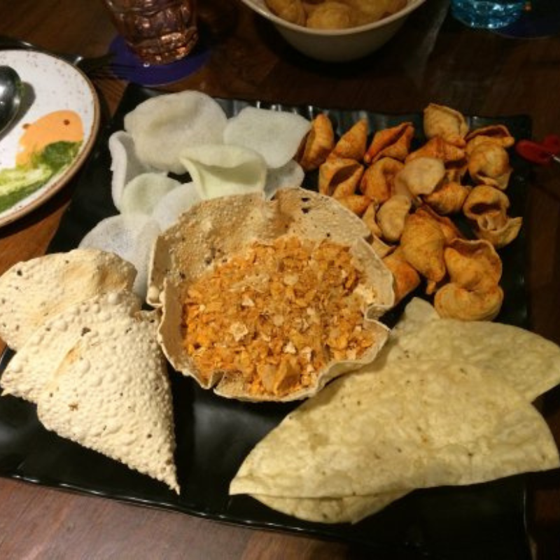 Papadumas Platter